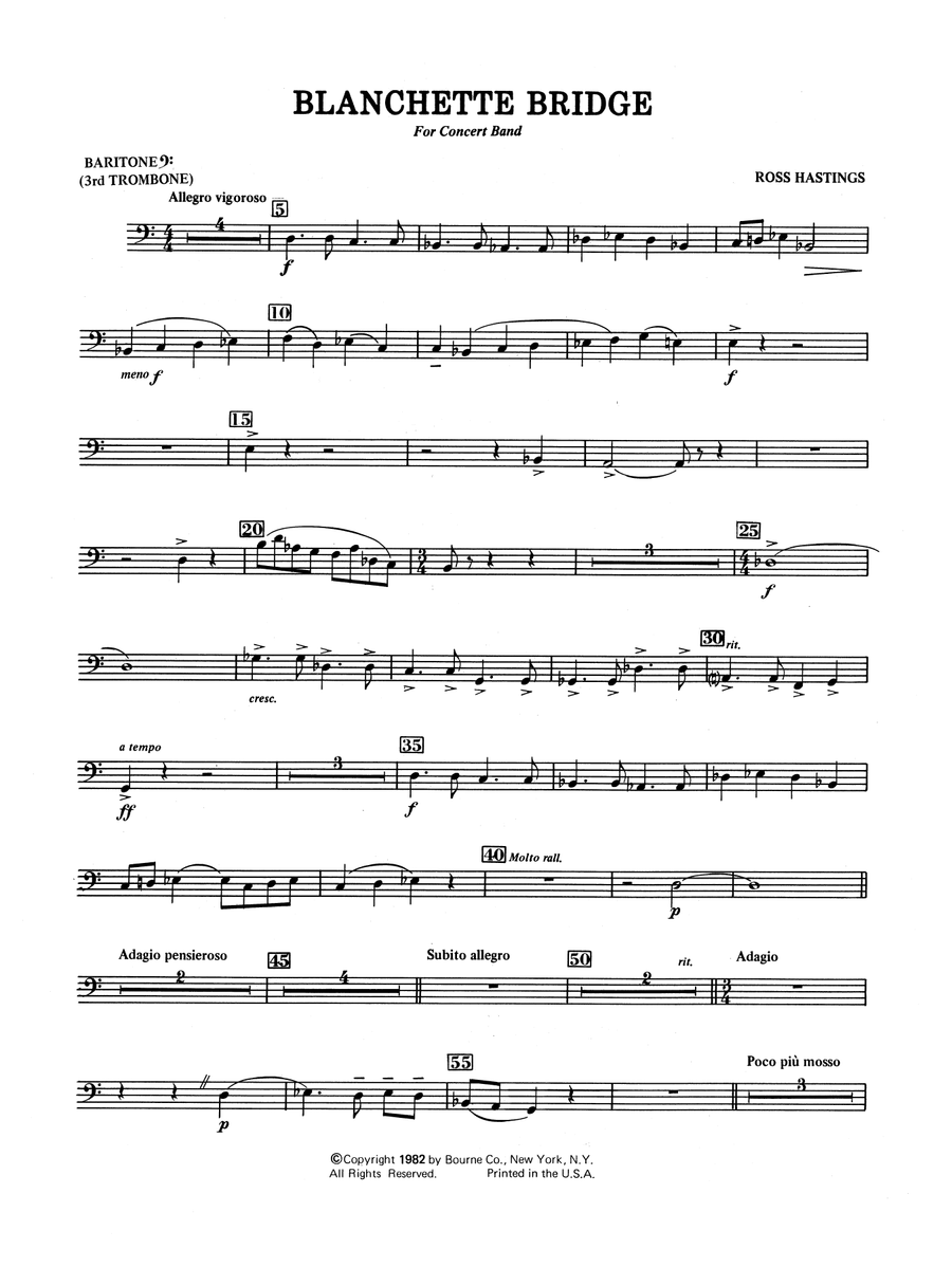 Blanchette Bridge - Baritone B.C.