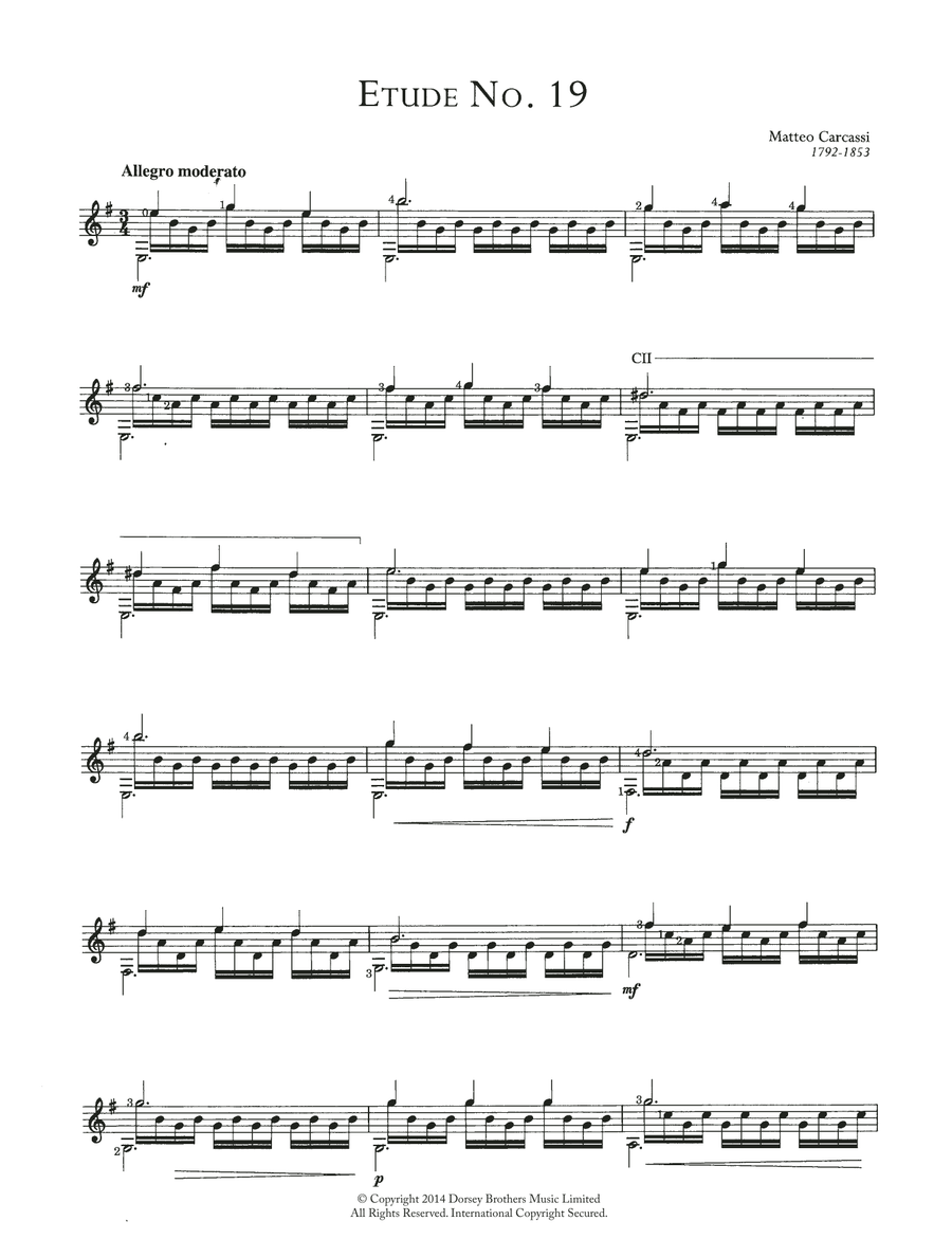 Etude No.19