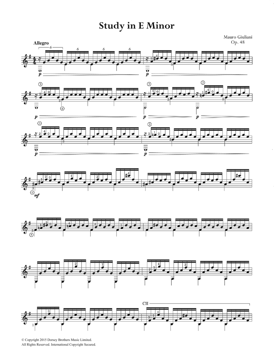 Study In E Minor