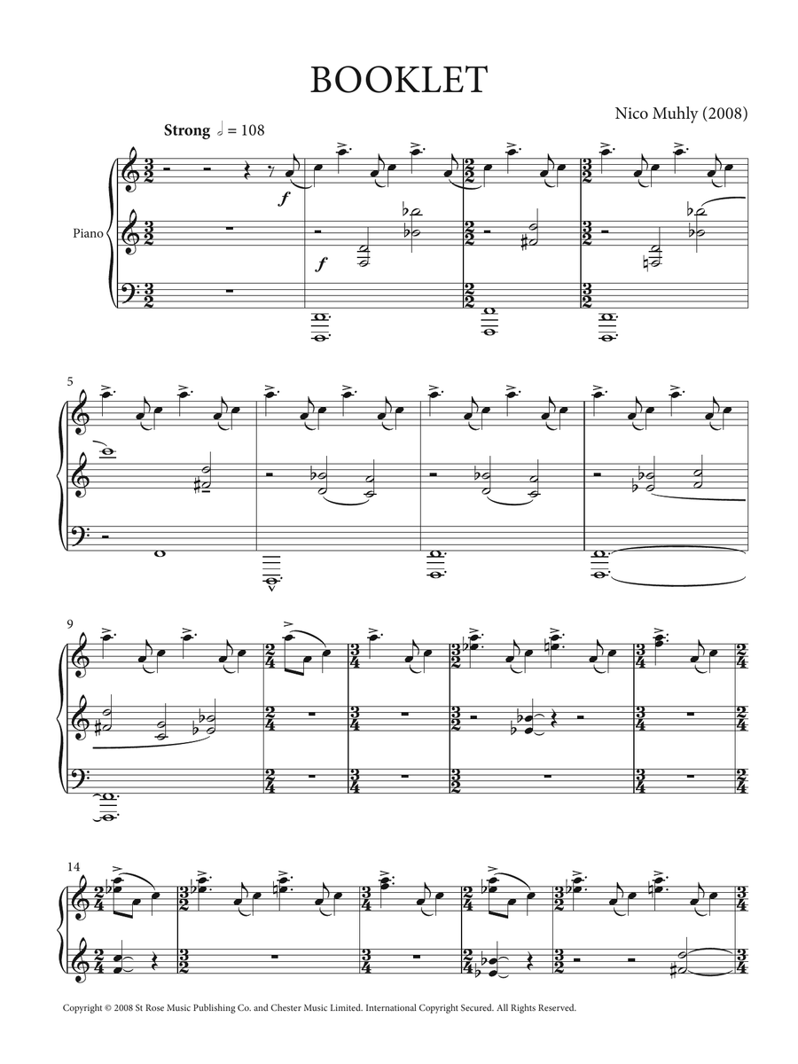 Booklet