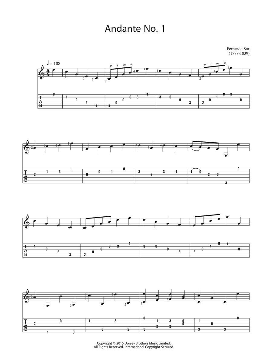 Andante No. 1