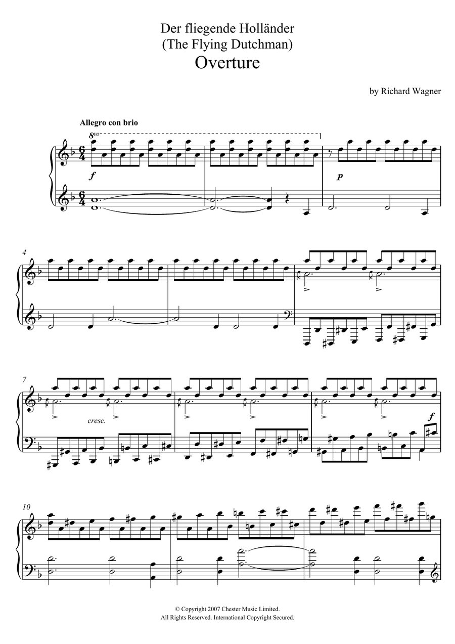 Overture from The Flying Dutchman