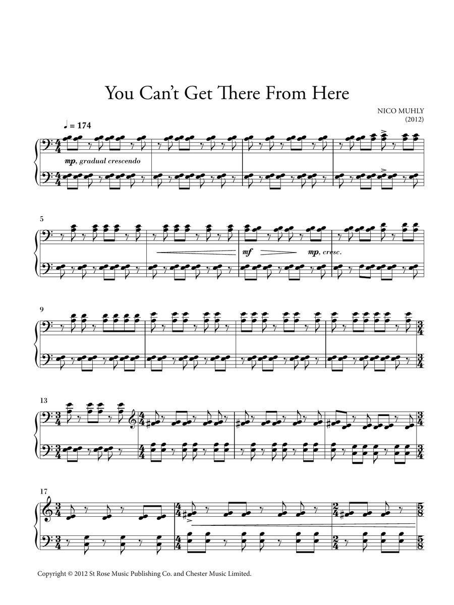 You Can't Get There From Here
