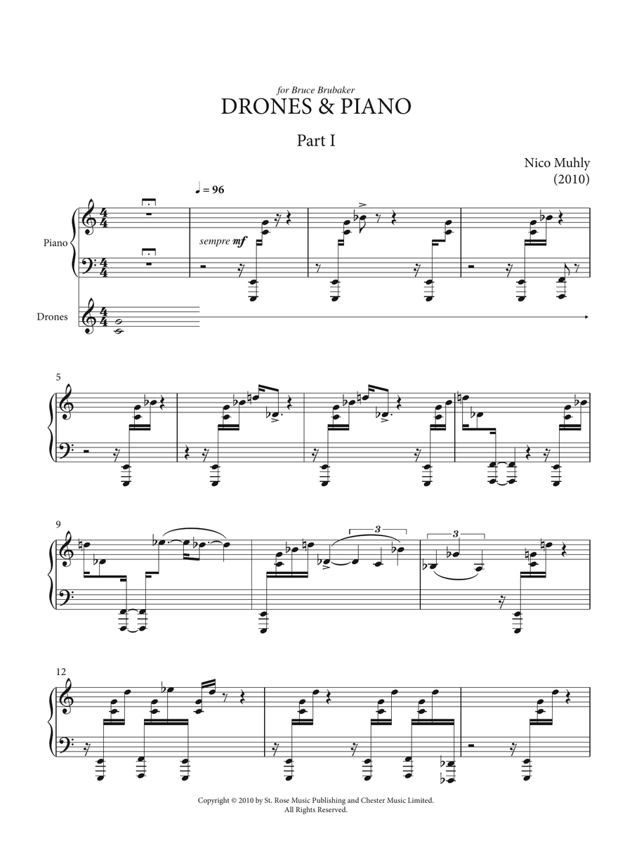 Drones And Piano