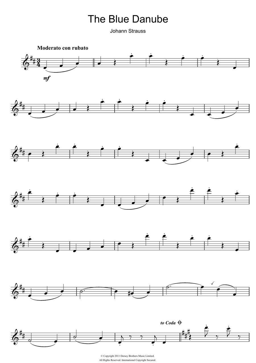 (On The Beautiful) The Blue Danube