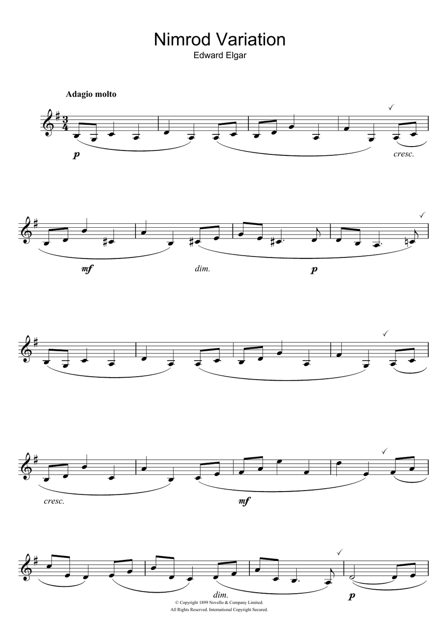Nimrod (from Enigma Variations Op.36)