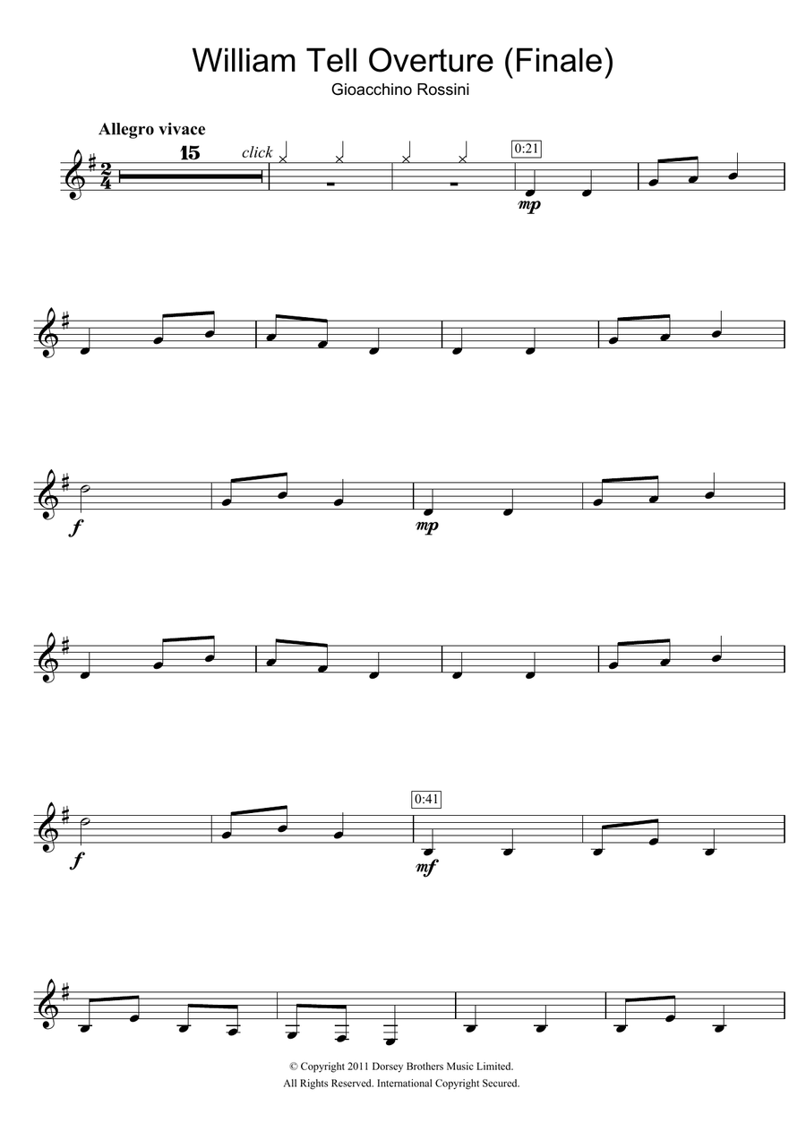 William Tell Overture (Finale)