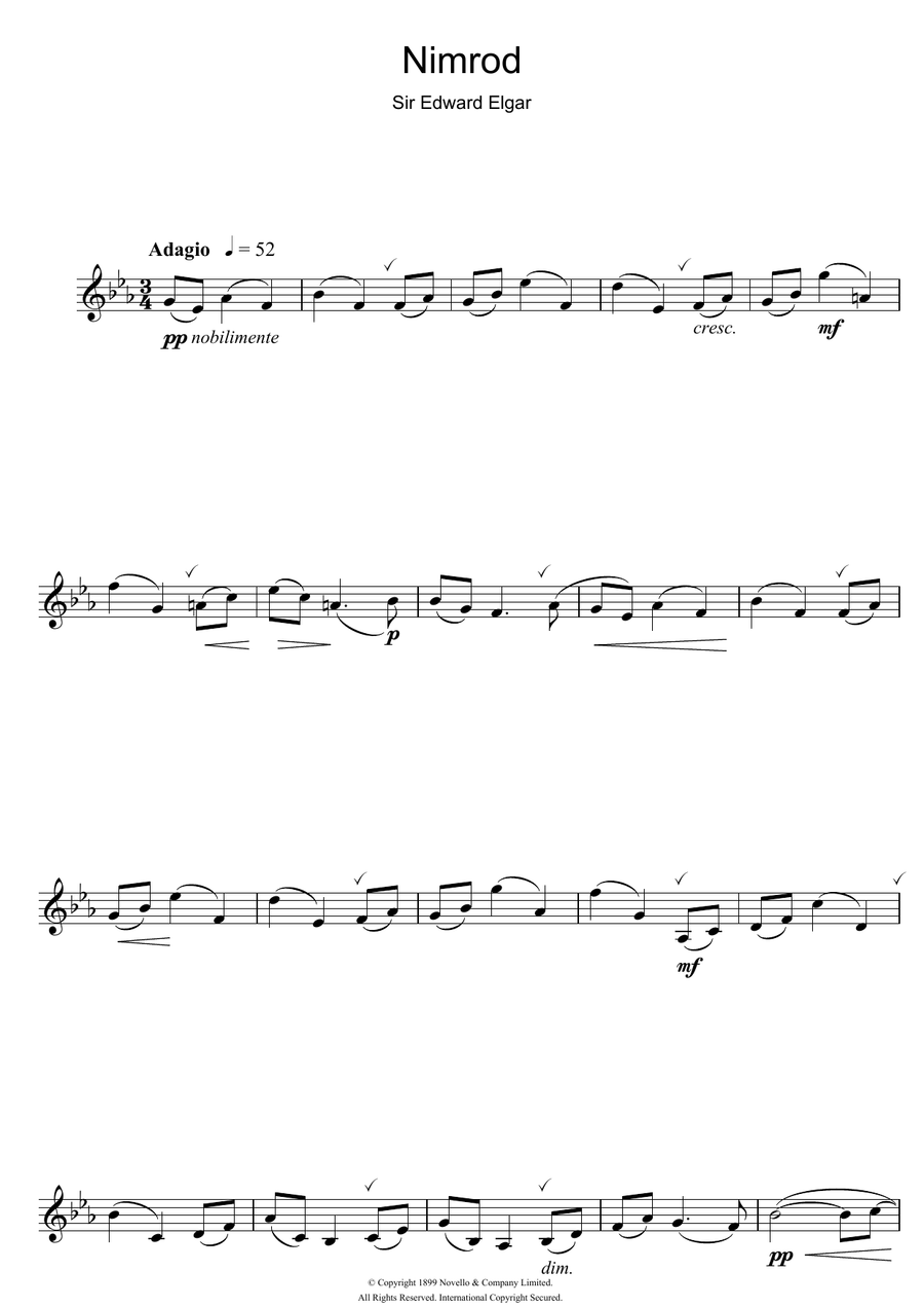Nimrod (from Enigma Variations Op.36)