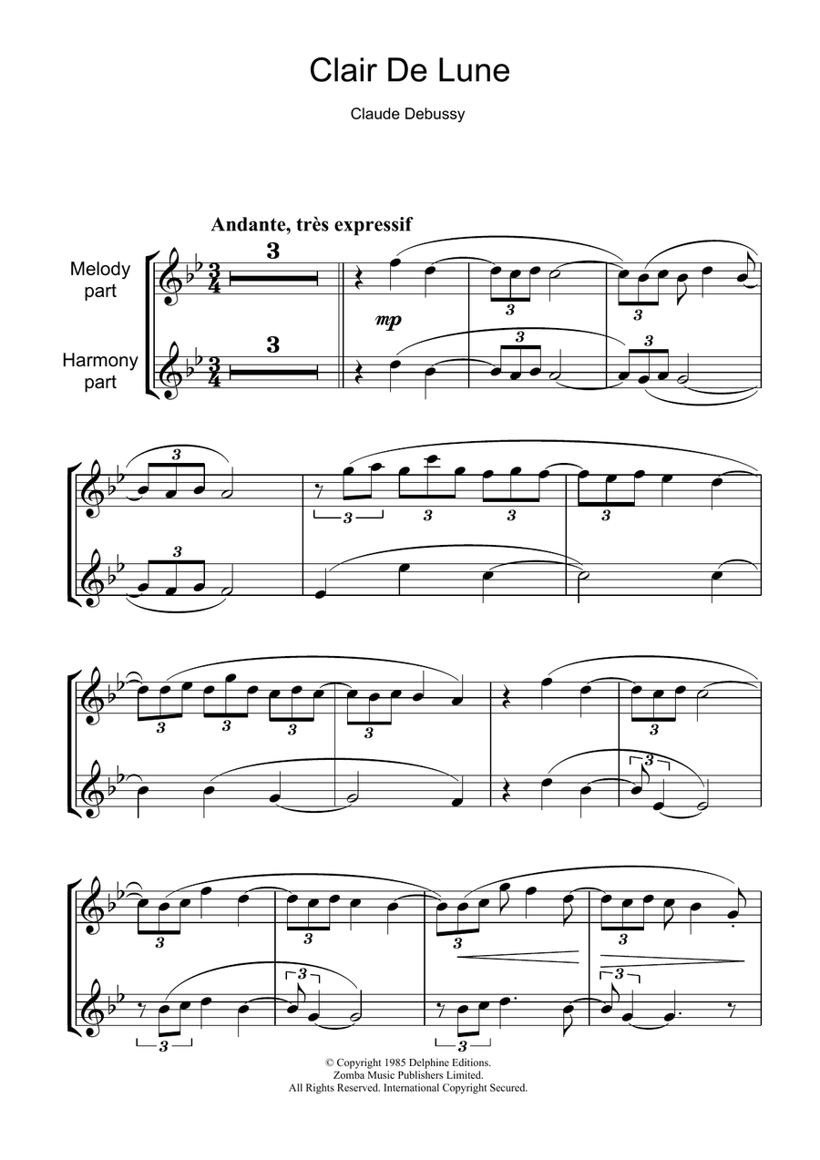Clair De Lune