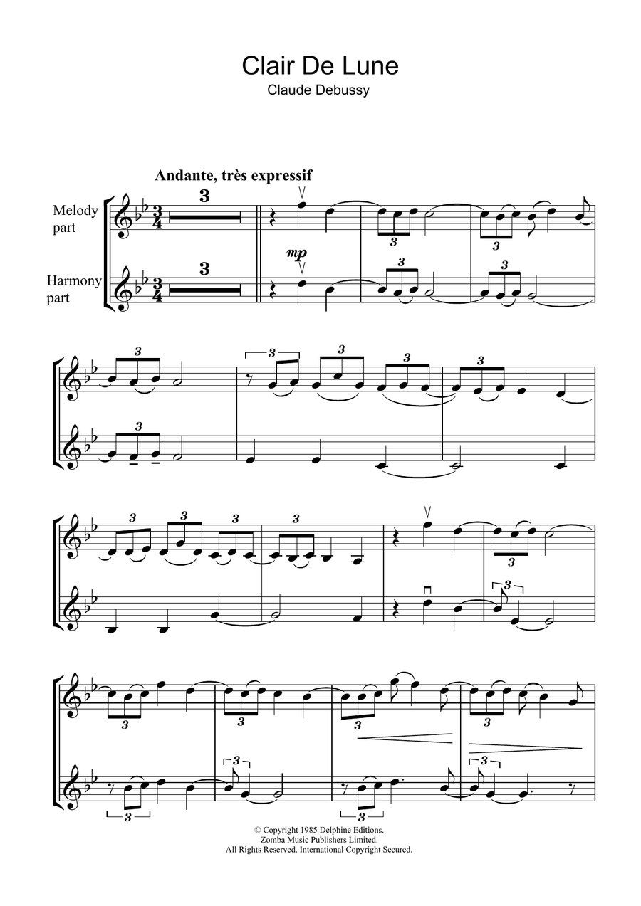 Clair De Lune
