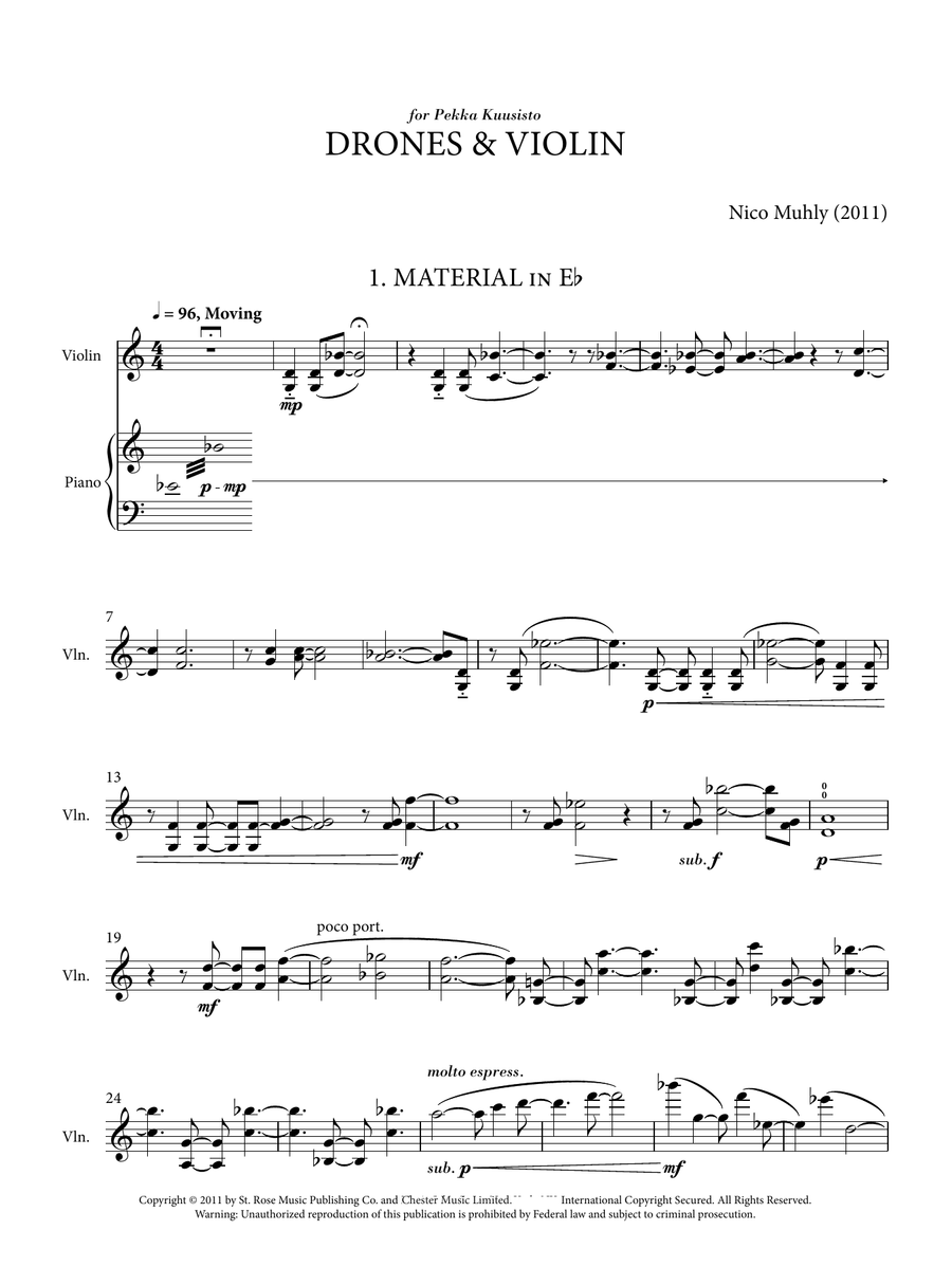 Drones And Violin