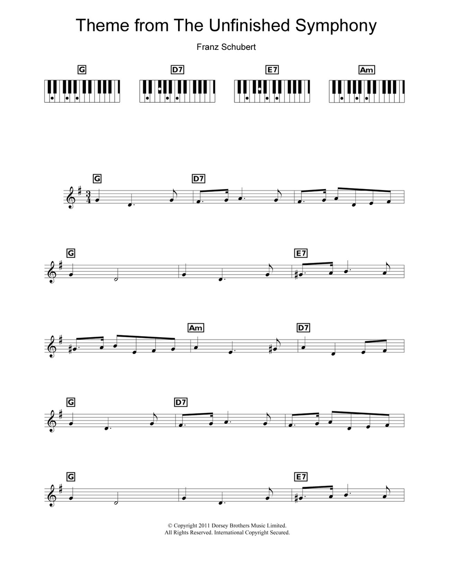 Theme From The Unfinished Symphony