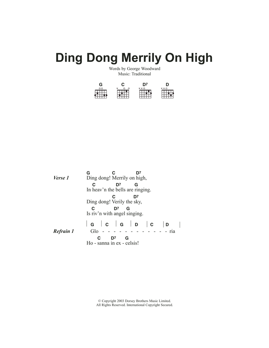 Ding Dong! Merrily On High