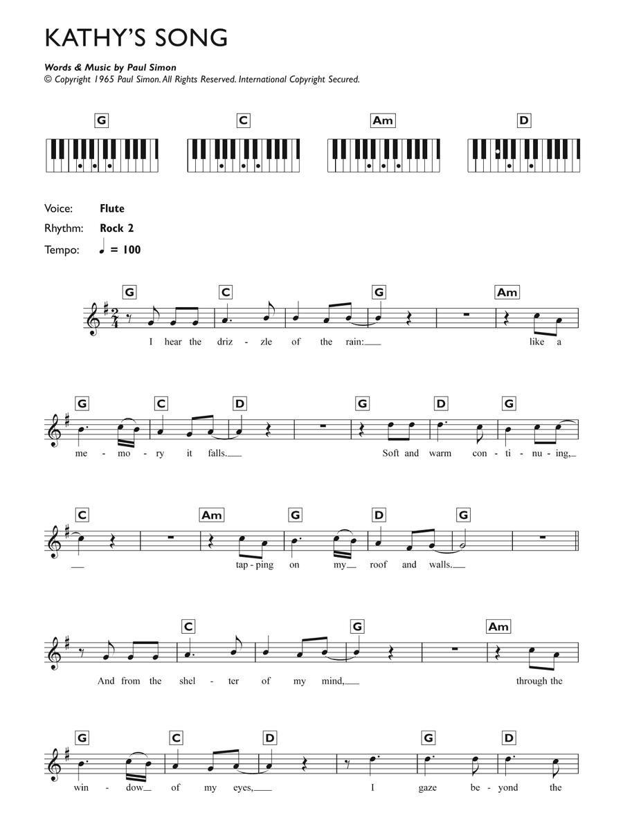 Kathy's Song