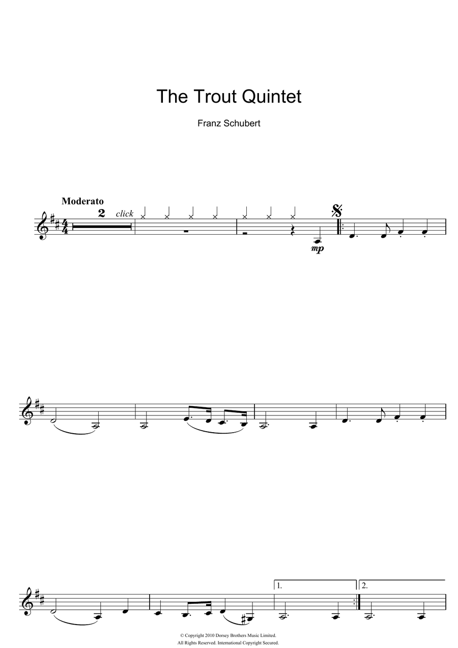 Theme From The Trout Quintet (Die Forelle)