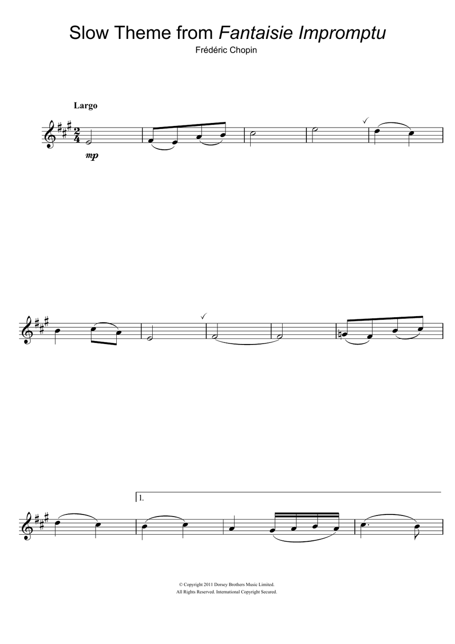 Fantaisie Impromptu