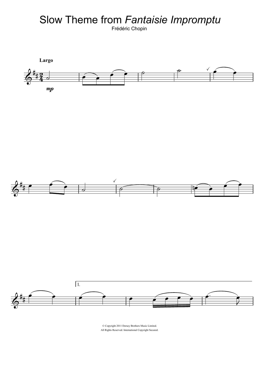 Fantaisie Impromptu