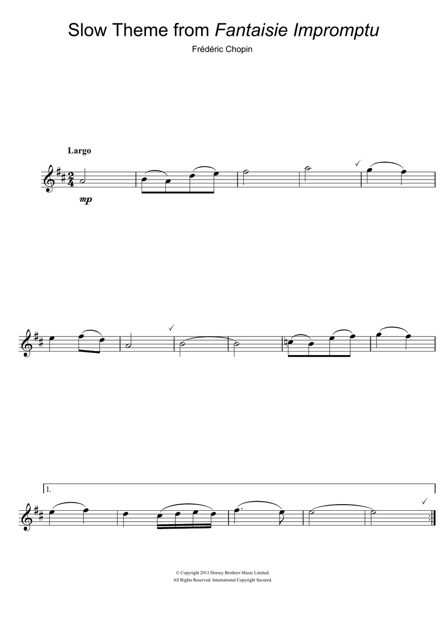 Fantaisie Impromptu