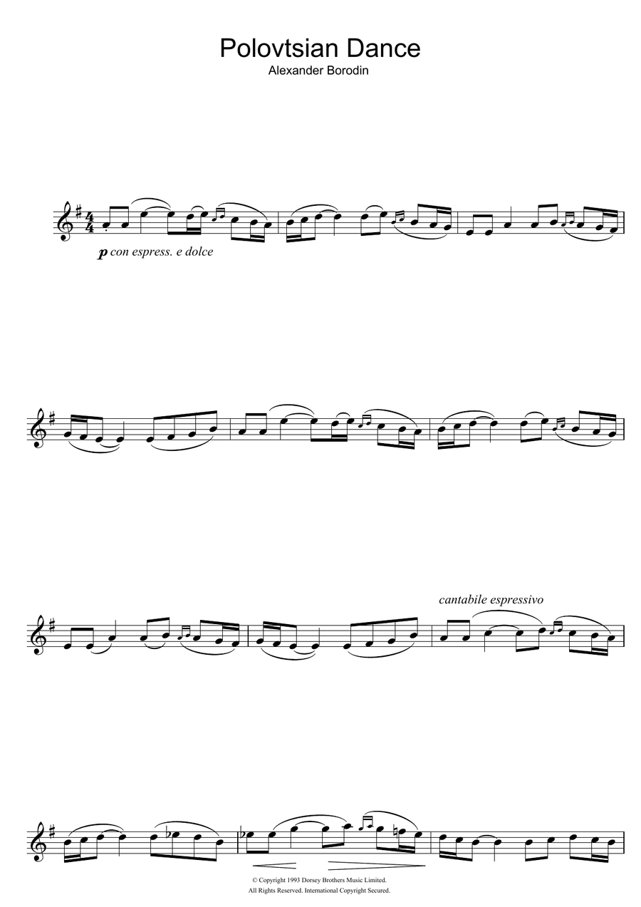 Polovtsian Dance