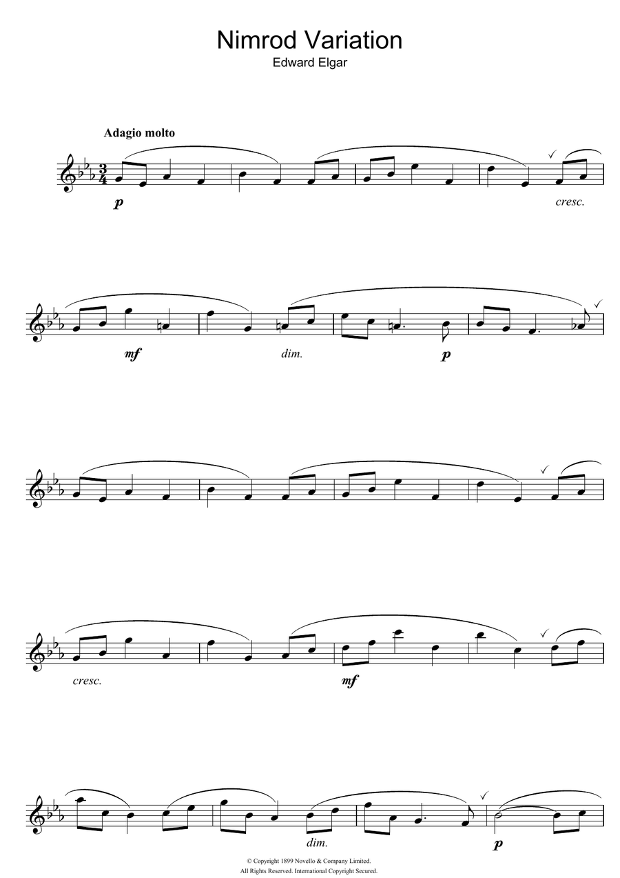 Nimrod (from Enigma Variations Op.36)