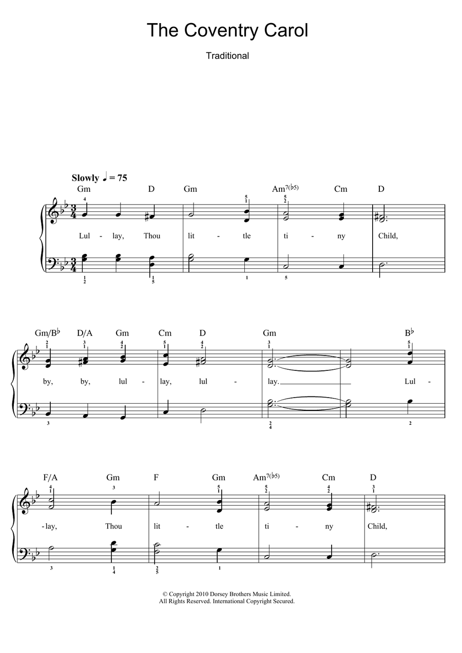 The Coventry Carol