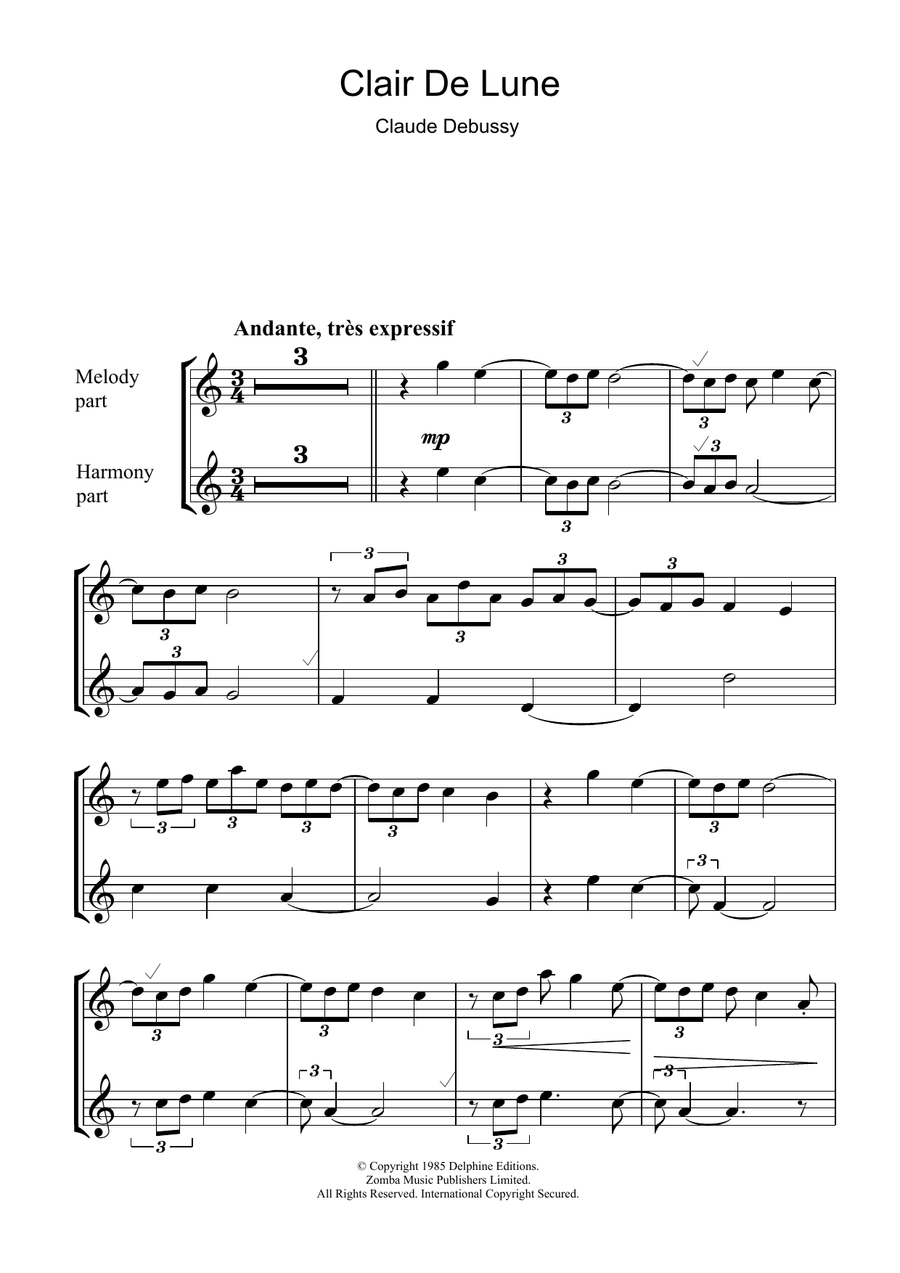 Clair De Lune