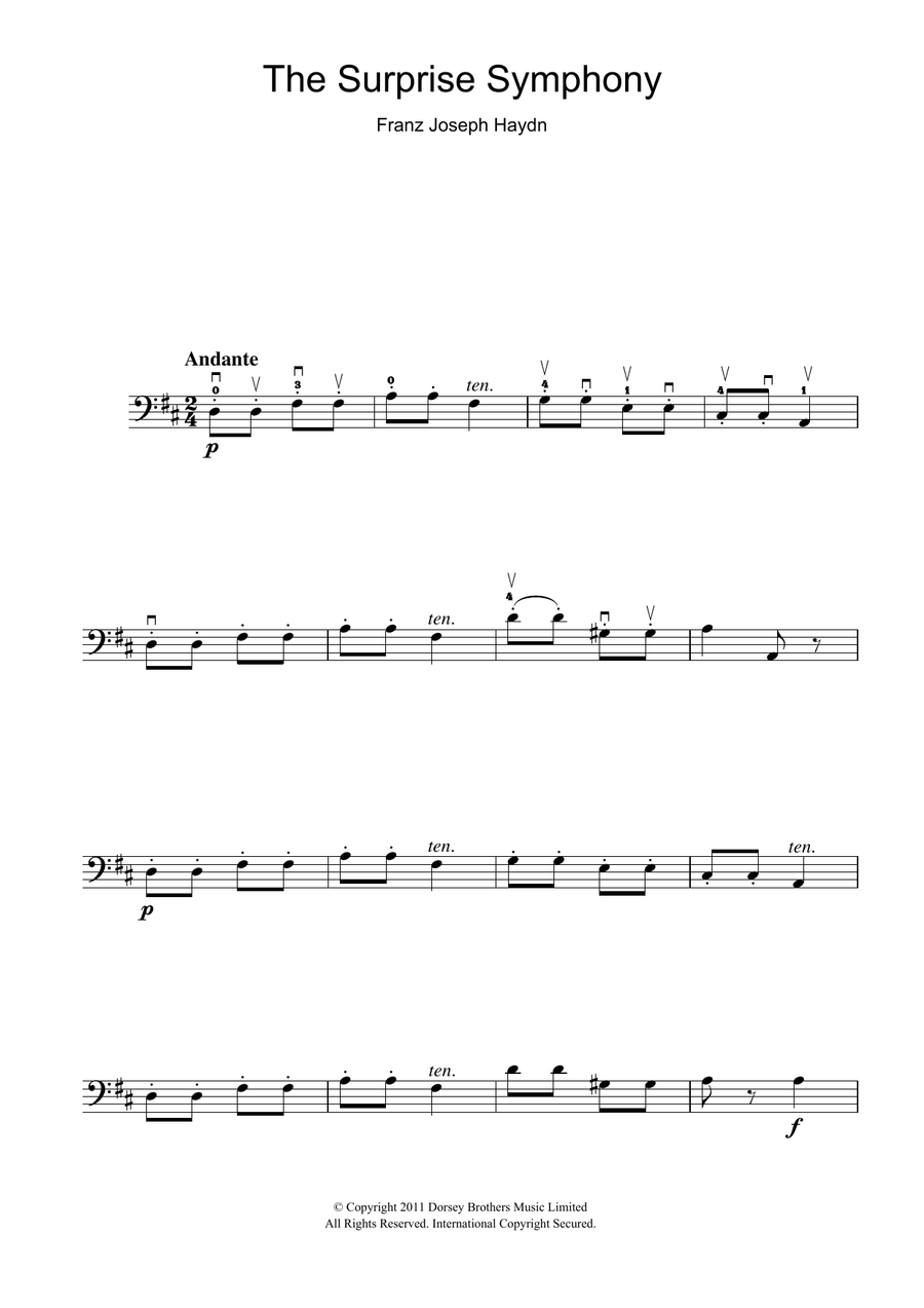 The Surprise Symphony
