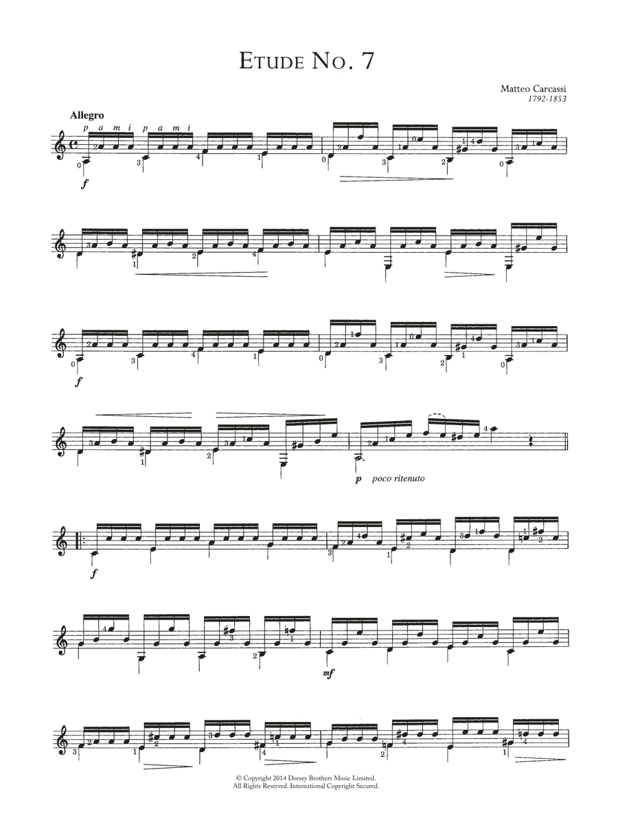 Etude No. 7