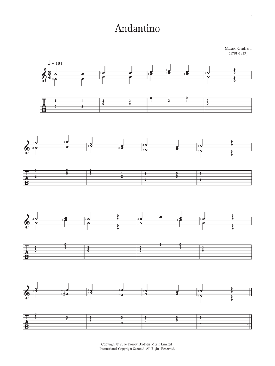 Andantino