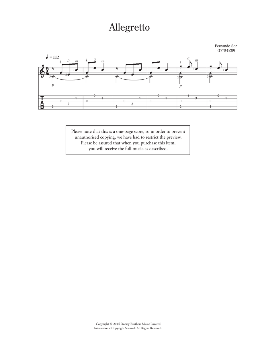 Allegretto