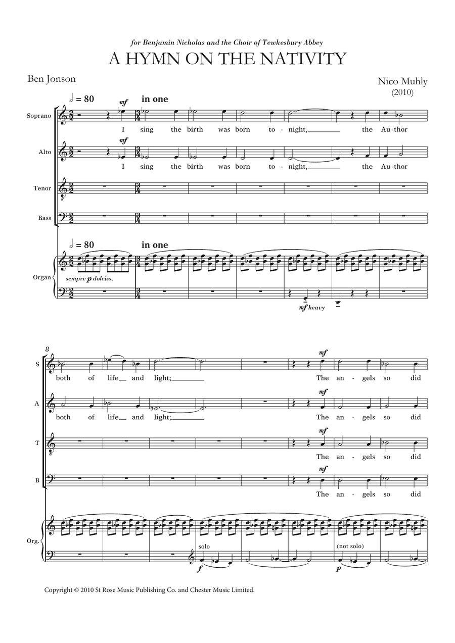 A Hymn On The Nativity
