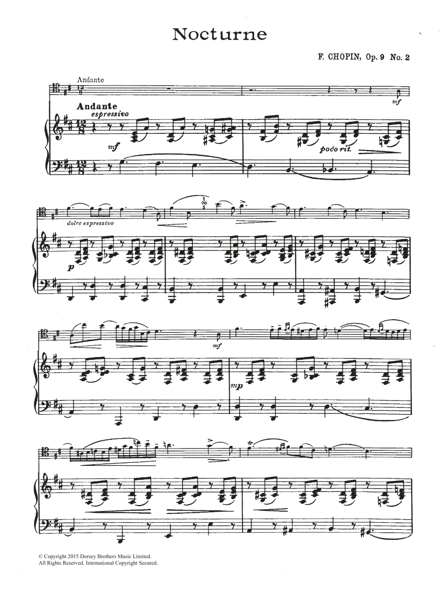 Nocturne in E Flat Major, Op.9, No.2