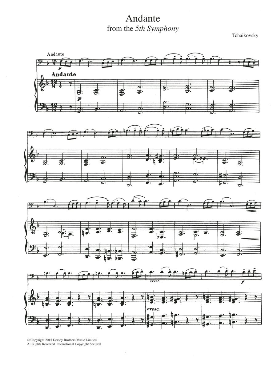 Symphony No.5 (2nd Movement: Andante)