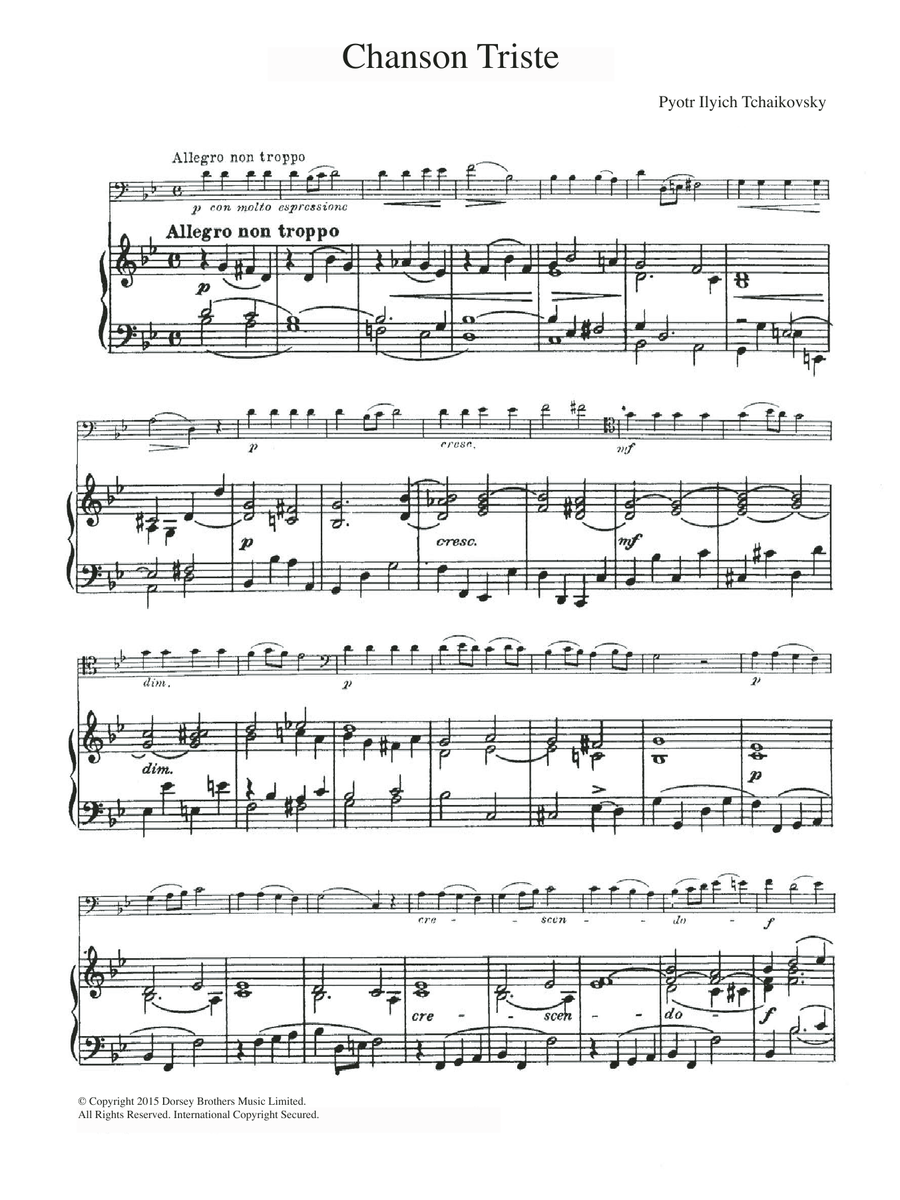 Chanson Triste