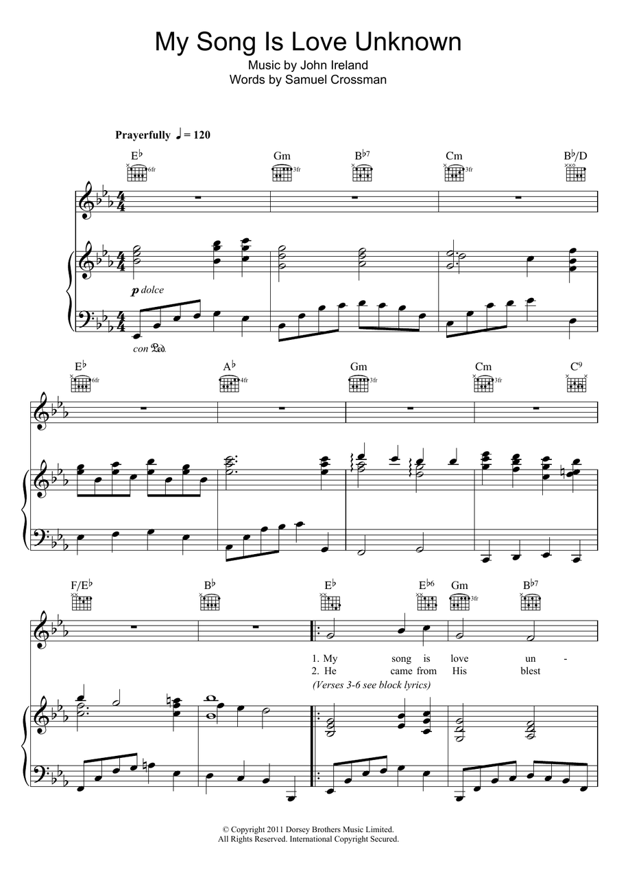 My Song Is Love Unknown