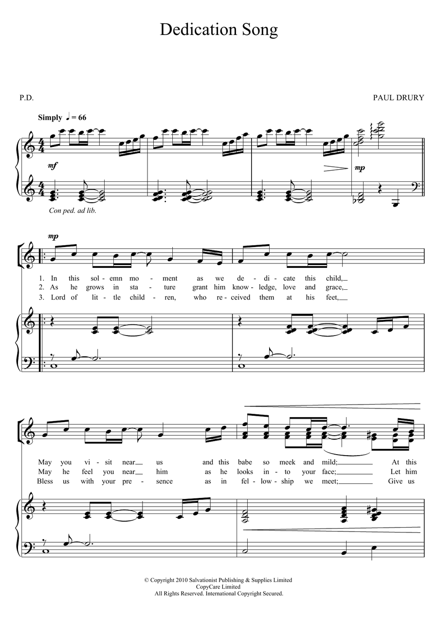 Dedication Song
