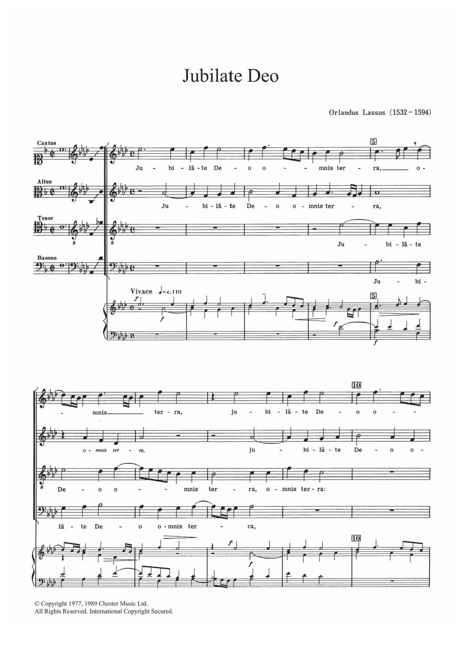 Jubilate Deo
