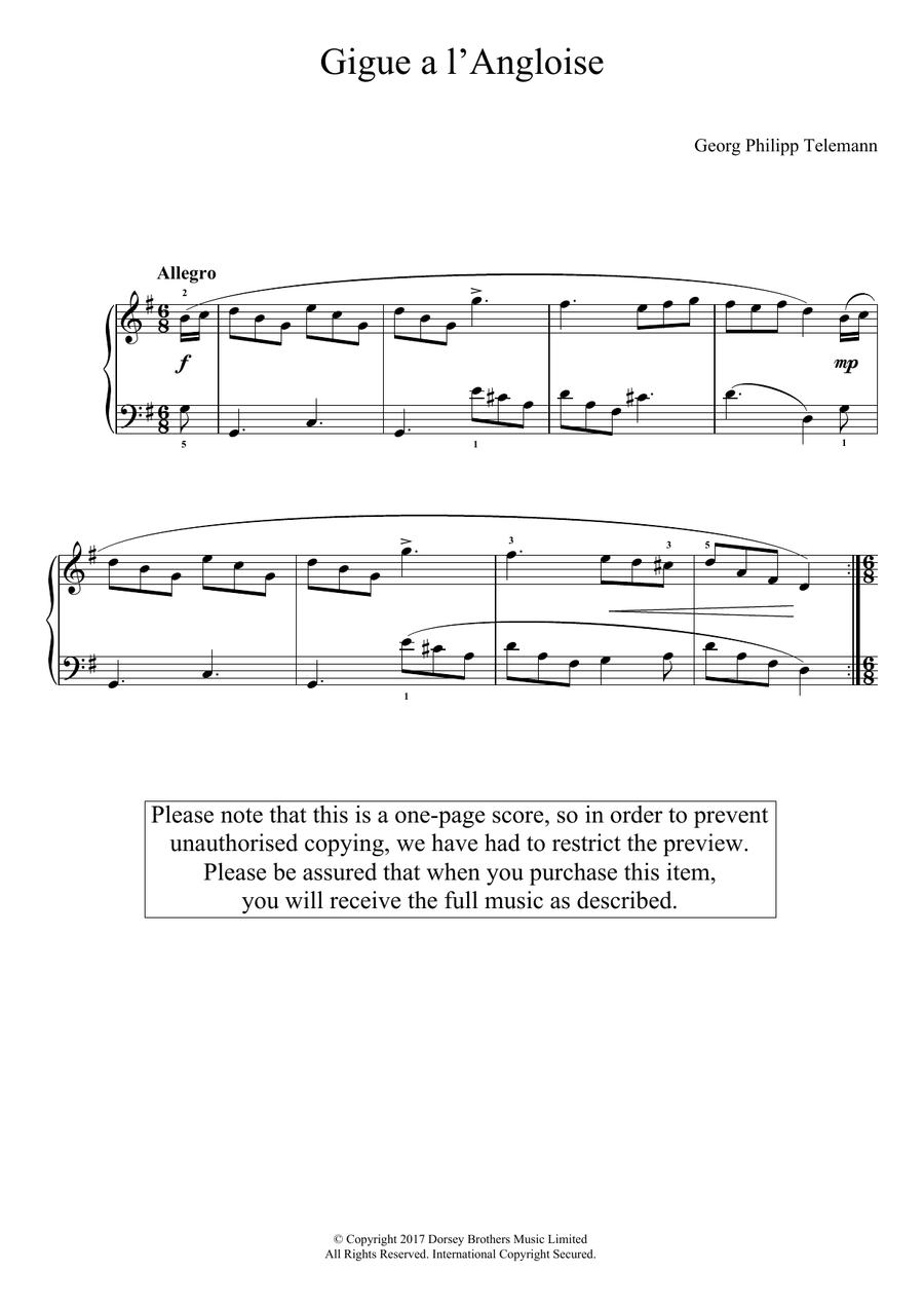 Gigue A L'angliose