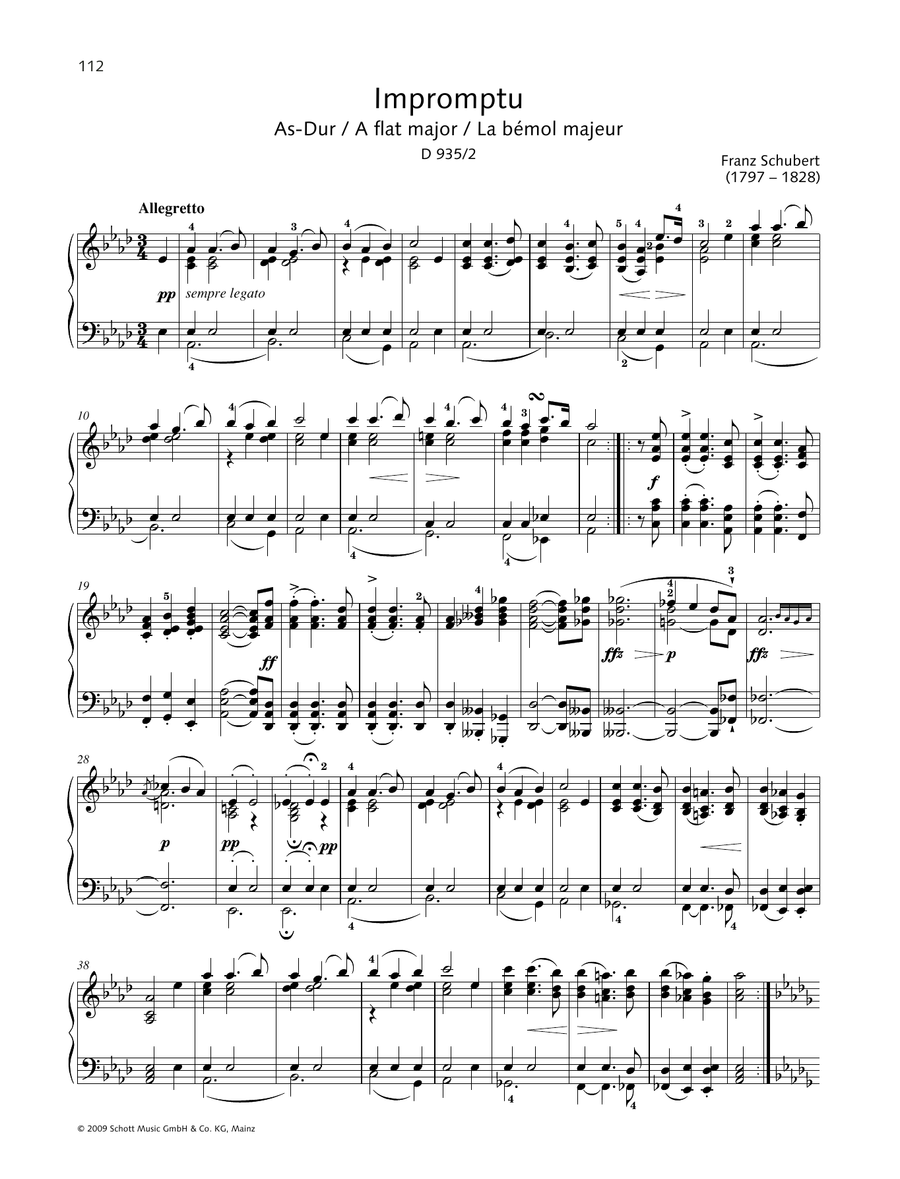 Impromptu in A-flat major