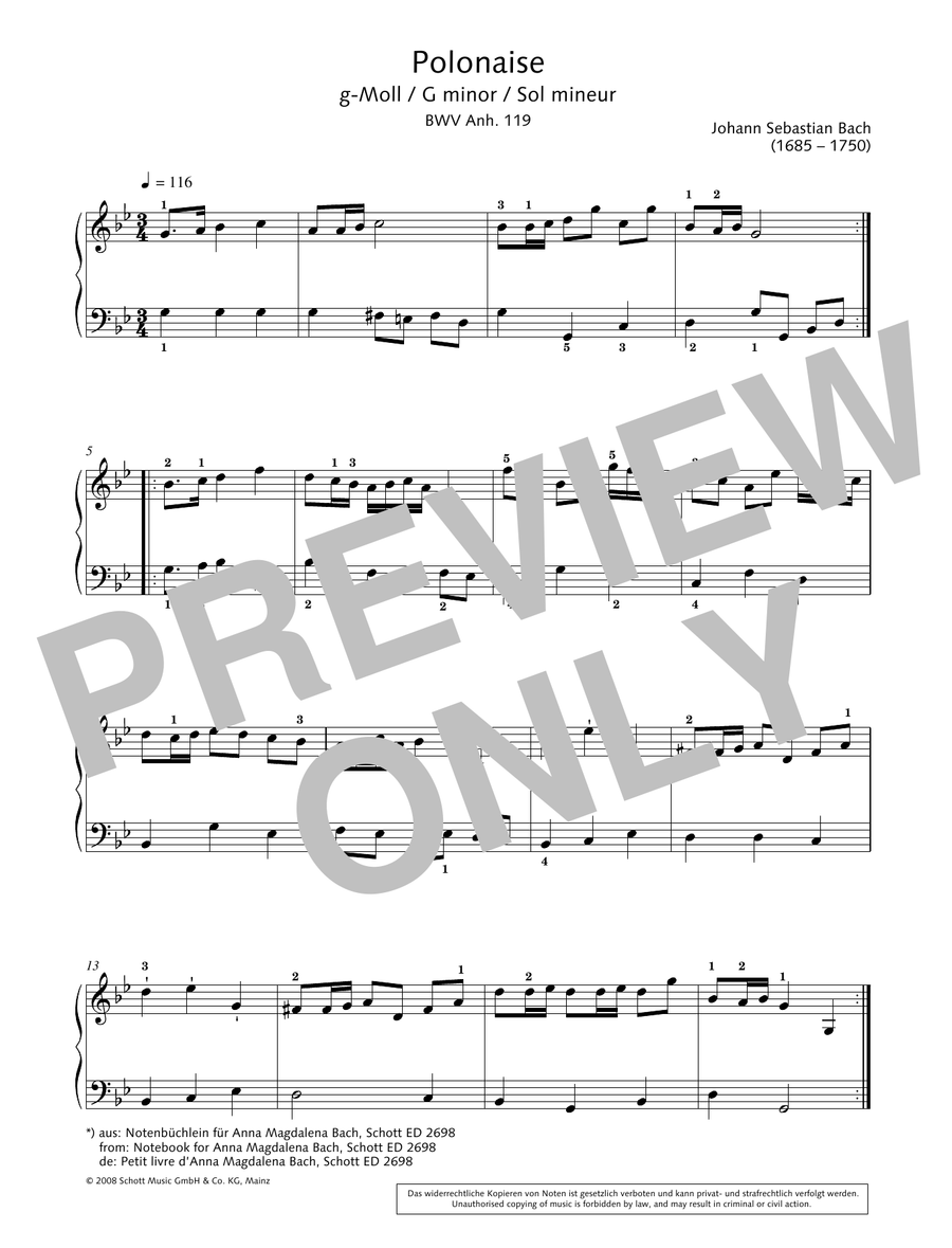 Polonaise in G minor
