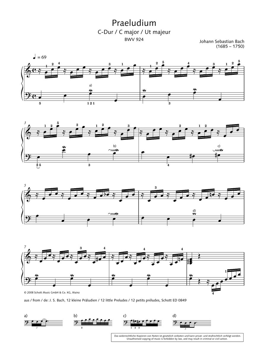 Prelude in C Major