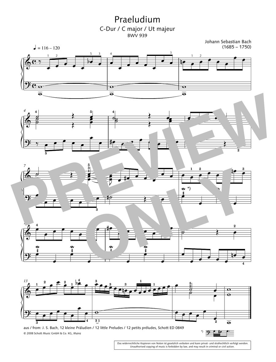 Prelude in C Major