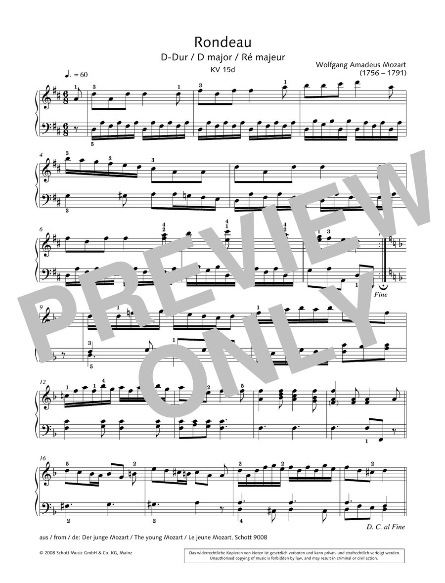 Rondeau in D major