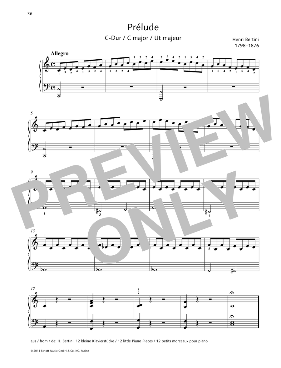 Prélude C major