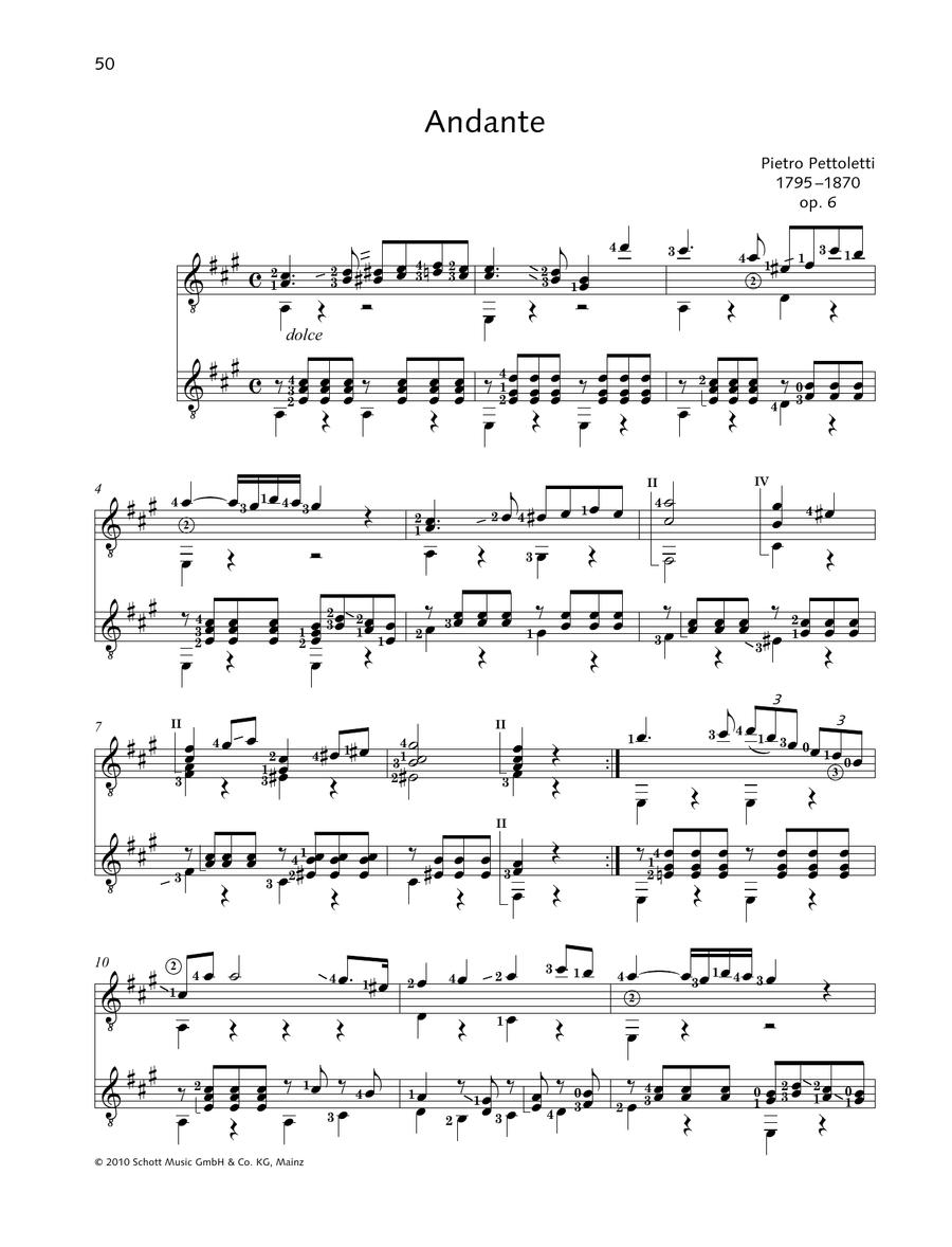 Andante - Full Score