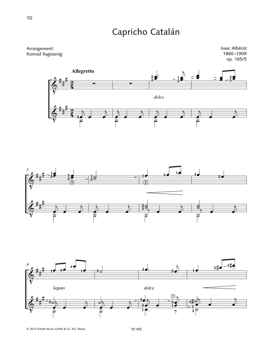 Capricho Catalán - Full Score