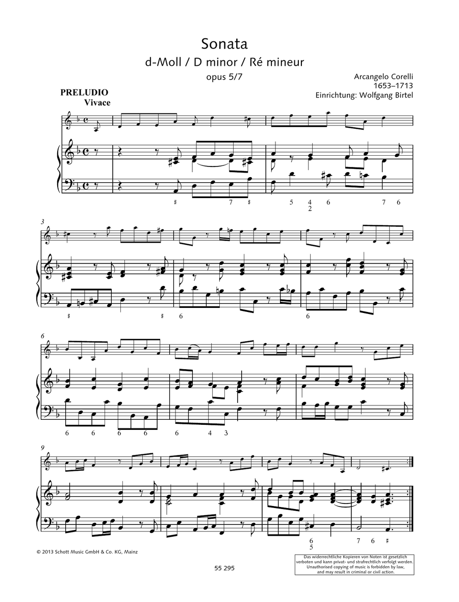 Sonata D Minor