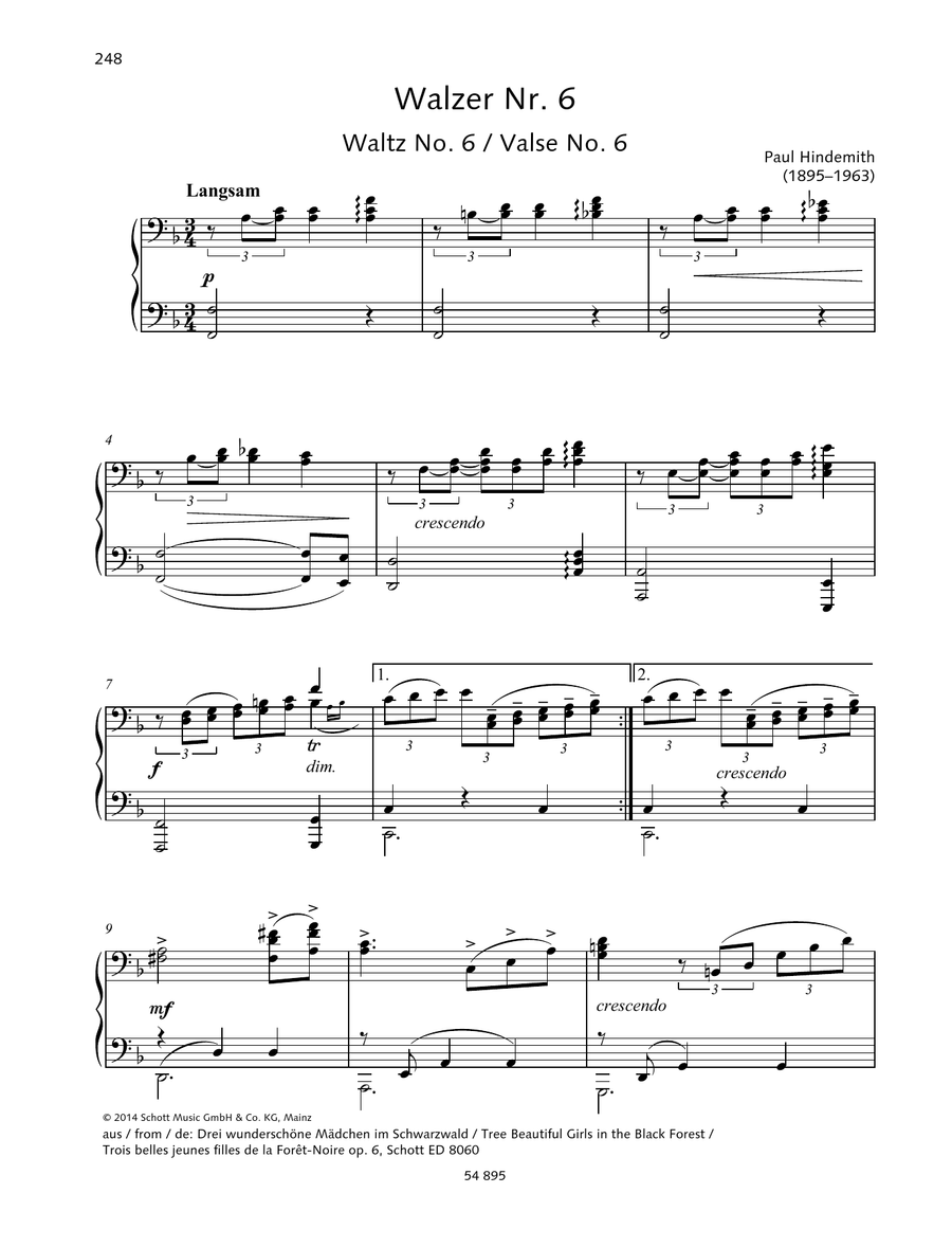 Waltz No. 6
