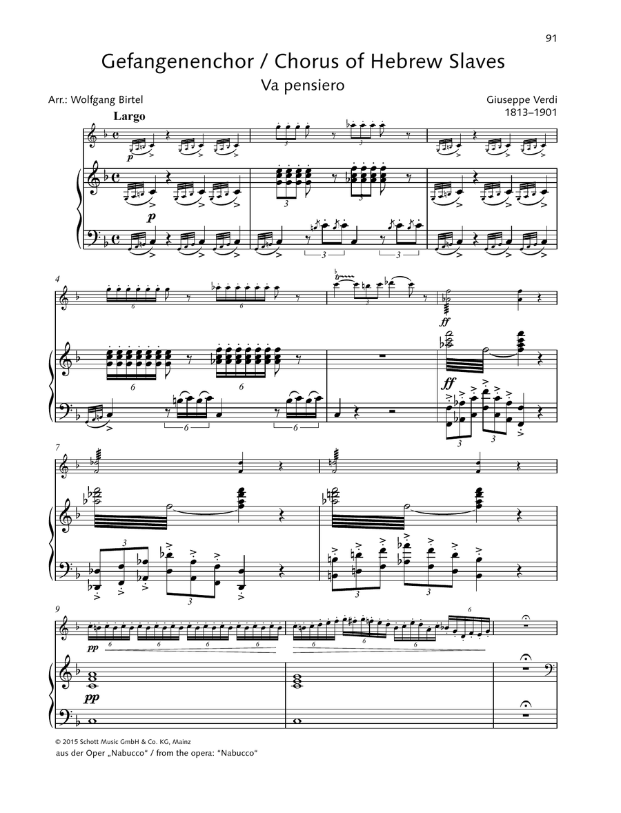 Chorus of the Hebrew Slaves