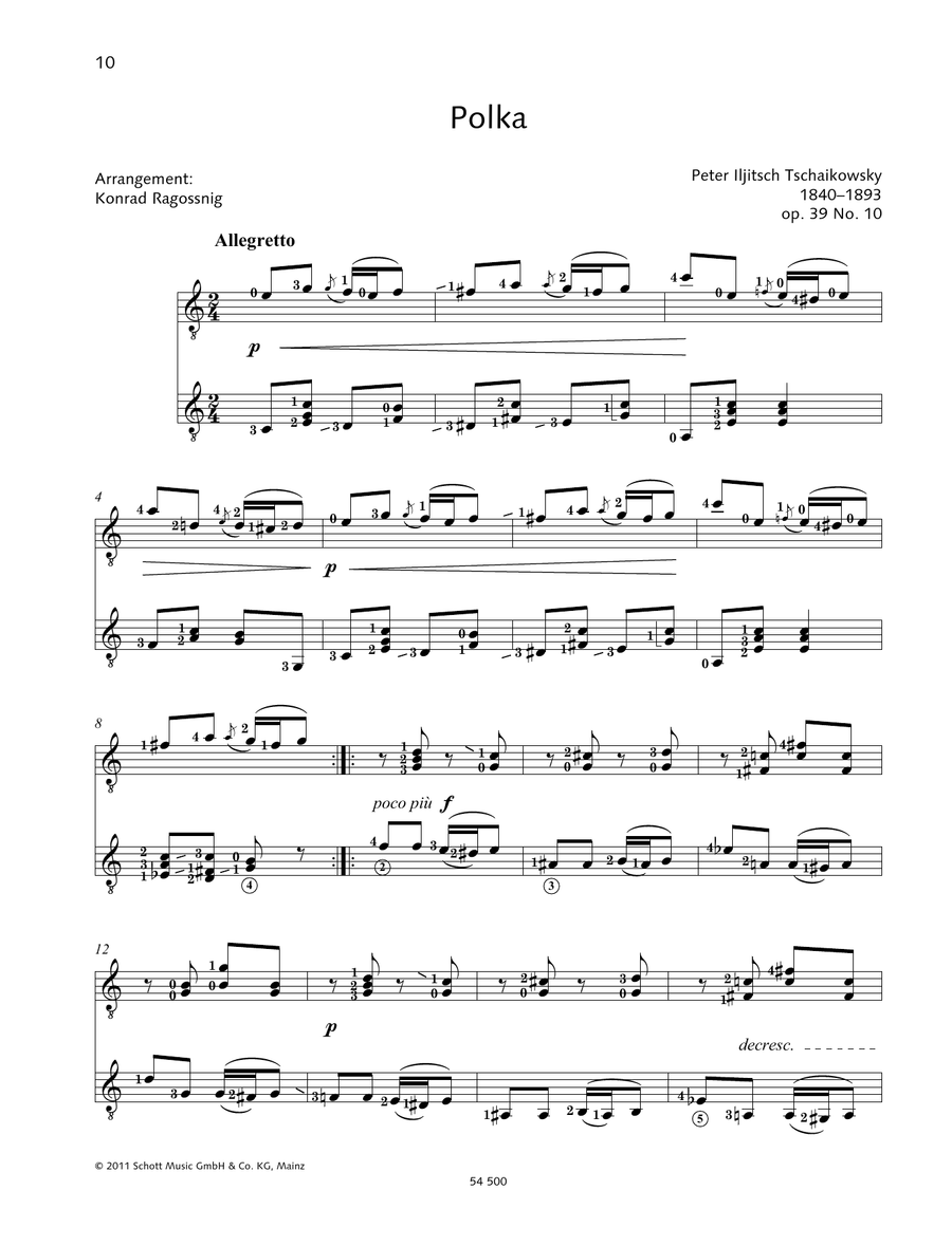 Polka - Full Score